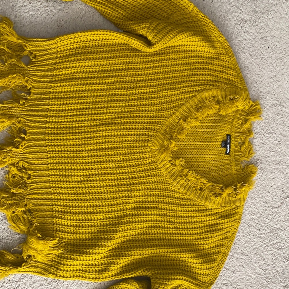 Mustard sweater